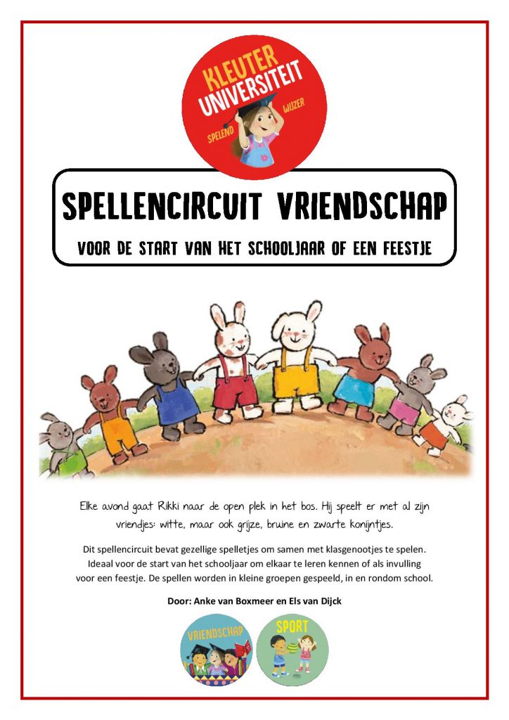 Kinderboekenweek 2018 vriendschap kleuters juf Anke
